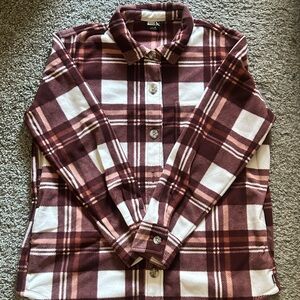 Eddie Bauer Women’s MicroFleece Button-Up